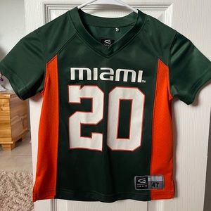 Miami hurricanes jersey